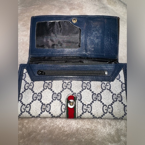 Gucci authentic 1970 supreme canva wallet - Picture 2 of 14